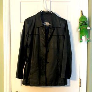 Women’s Black Leather Jacket